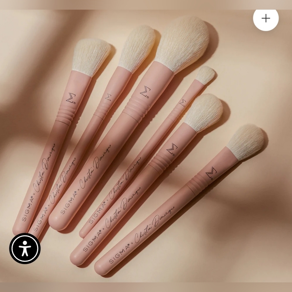 Sigma Christen Dominique Make Up Brushes New